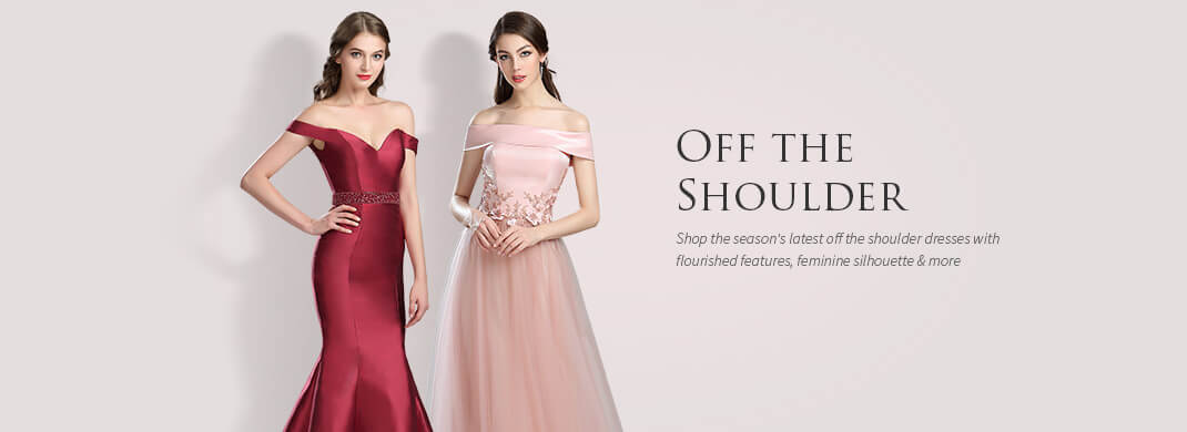 Off Shoulder Dresses for Women